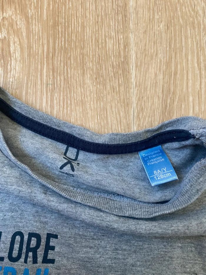 🚗 T-shirt manche longue okaidi 8 ans - photo numéro 3