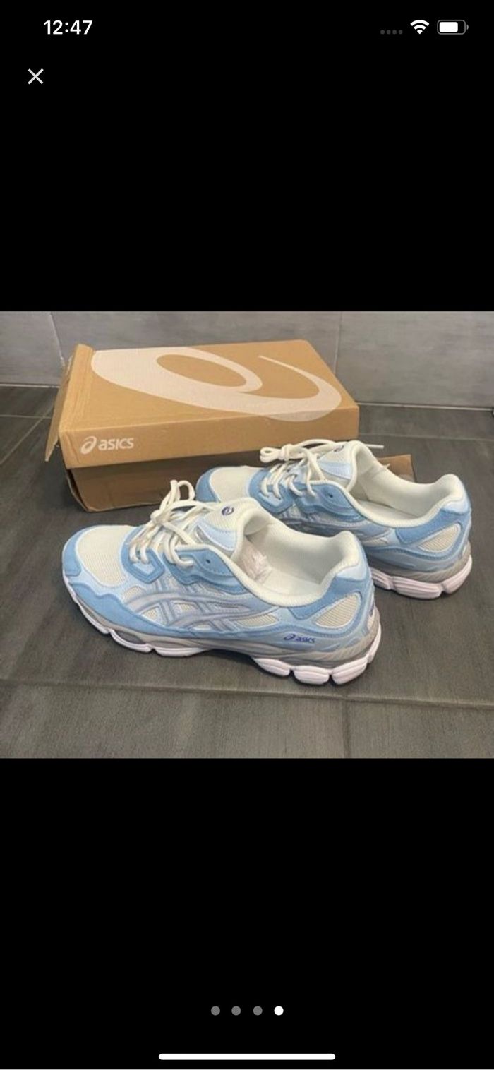 Asics Gel NYC bleu blanche 43 - photo numéro 4