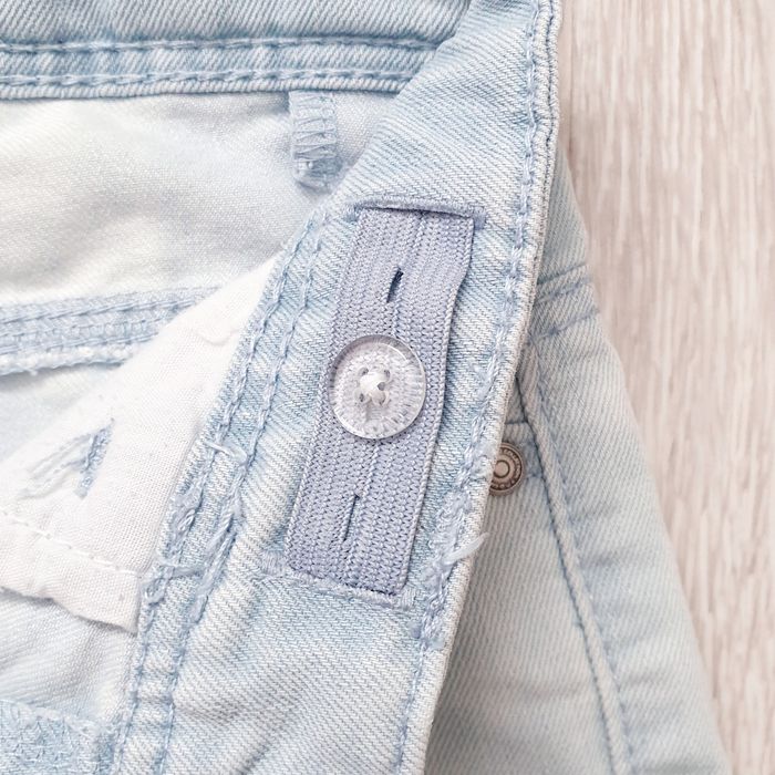 Bermuda jean bleached - Tape à l'œil - photo numéro 3