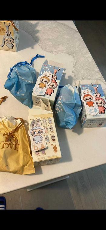 Lot de 3 labubu