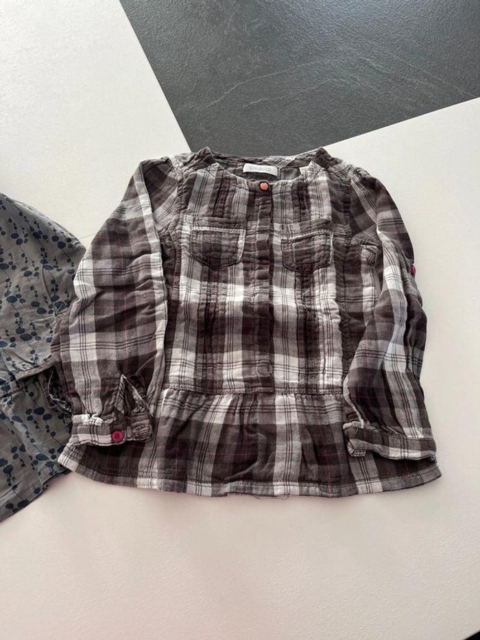 Lot de 2 tuniques Okaidi et Vertbaudet - photo numéro 2