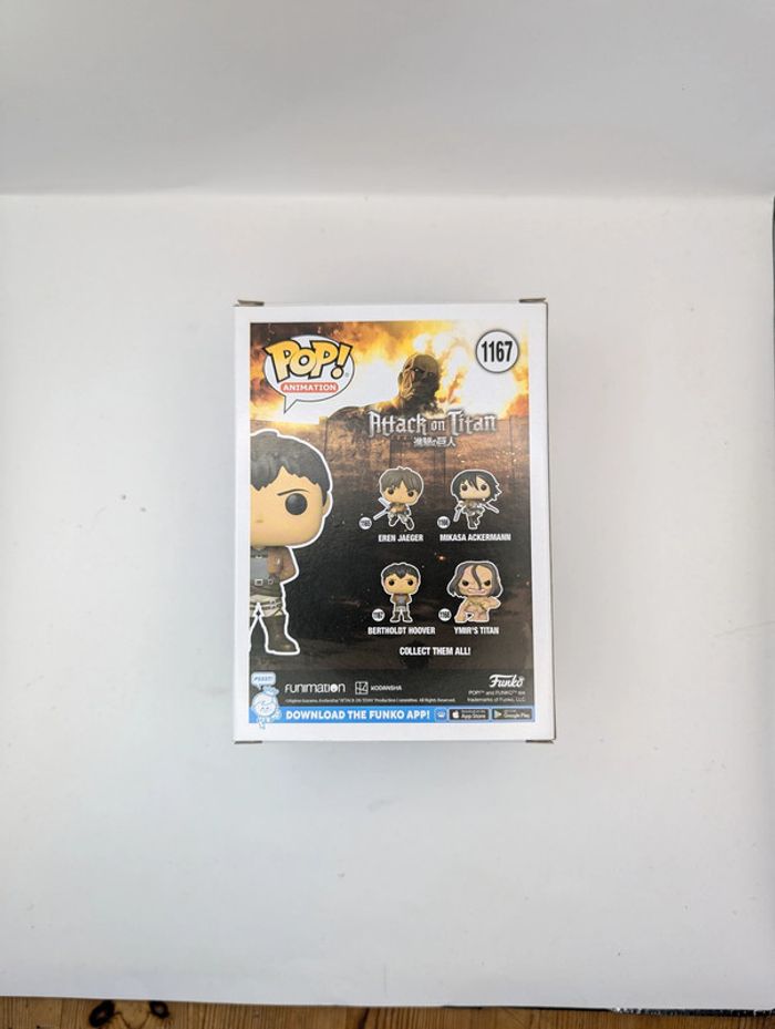 Funko Pop : Attack on titan 1167 - Bertholdt Hoover - photo numéro 3