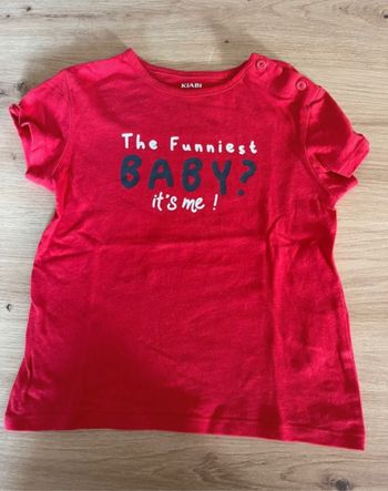 Tee shirt 24 mois