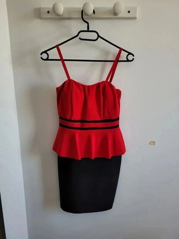 Robe de cocktail à bretelles
