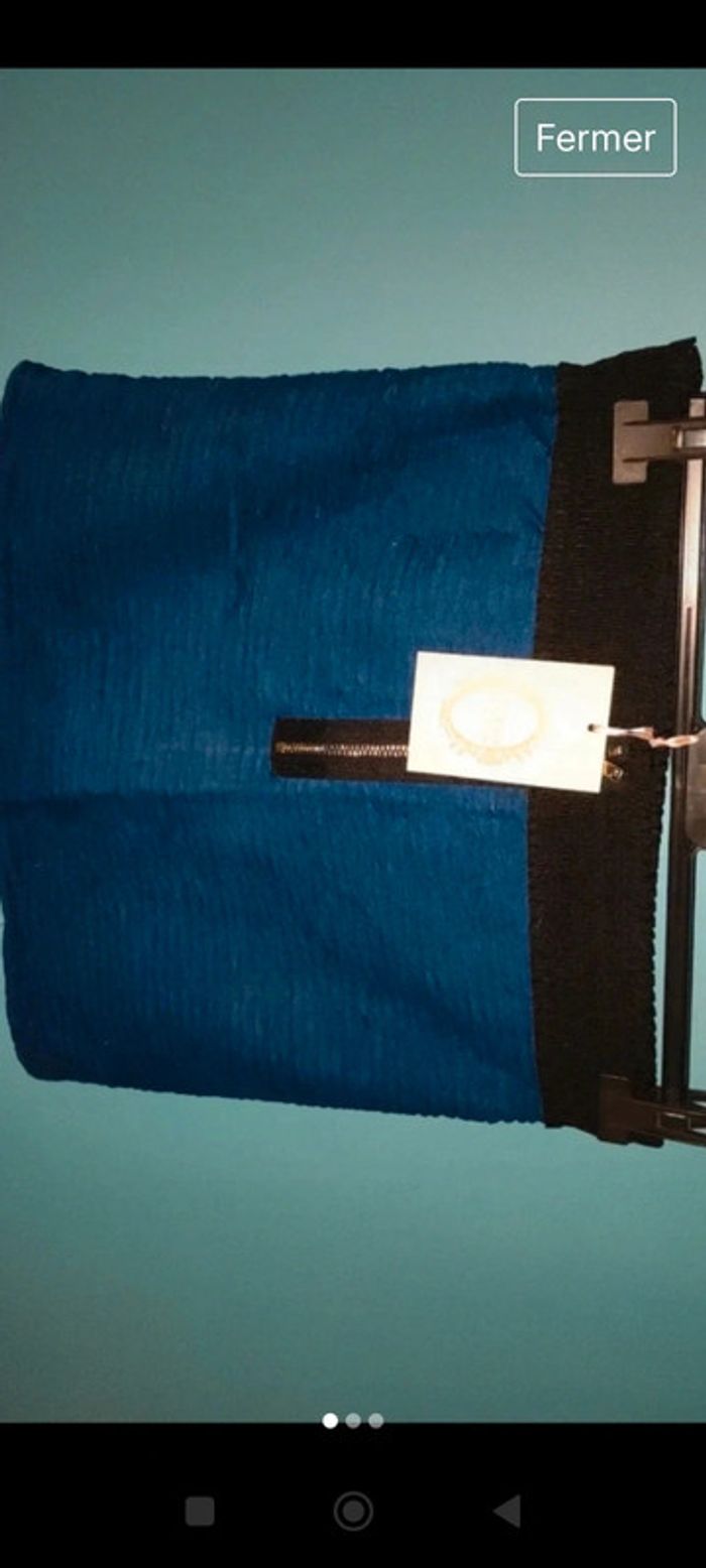 Mini jupe bleu roi