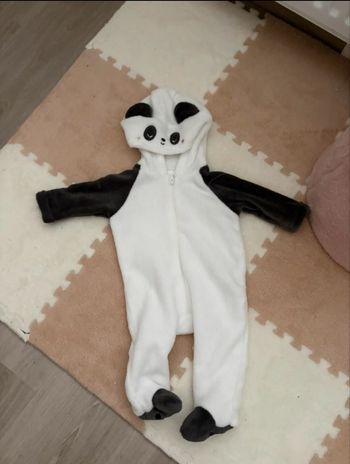 Combinaison polaire panda 