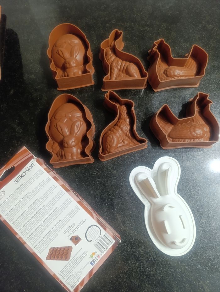 Lot moule chocolat pâque - photo numéro 2