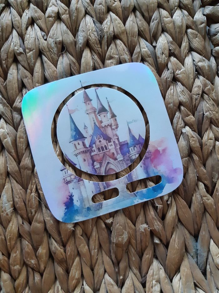Stickers protection toniebox château disney