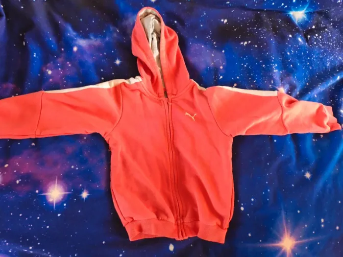 Sweat à capuche puma 4 ans - photo numéro 2