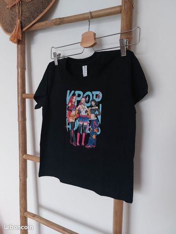 T-shirt Kpop Demon Hunters 8 ans