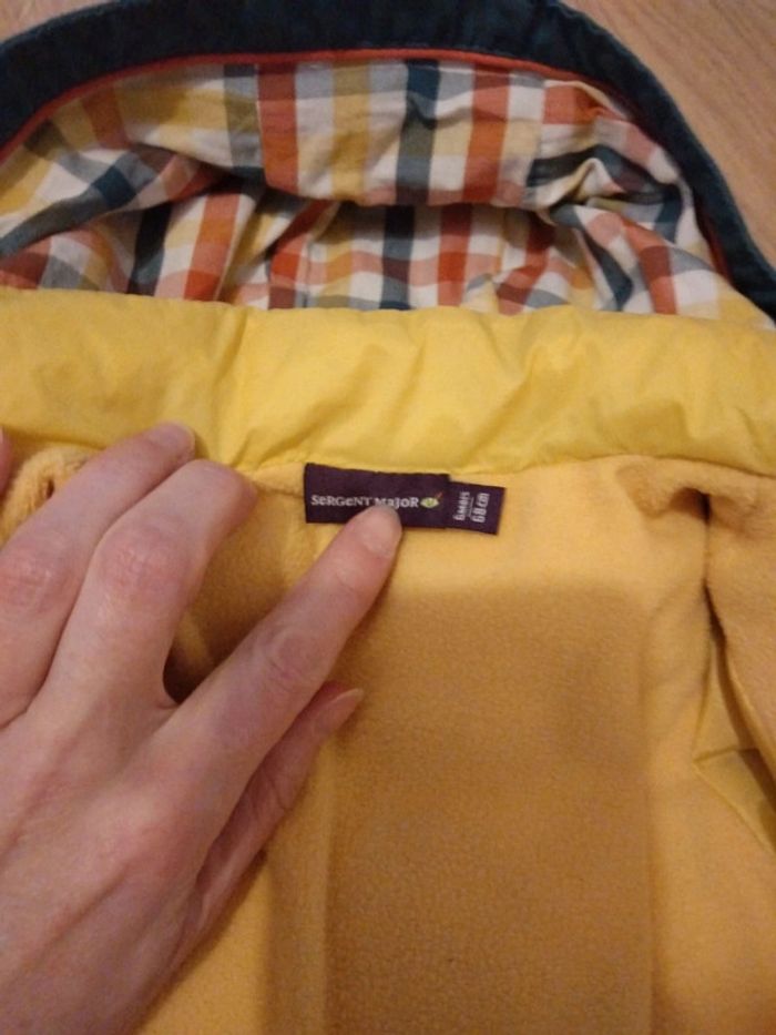 Parka/doudoune 2en1 6 mois - photo numéro 4