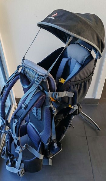 Porte bébé Deuteur kid Comfort 1 Plus avec Reposes Pieds  