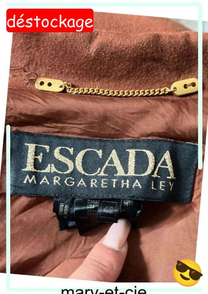 Blazer Escada taille 42 - vintage - cachemire et laine - photo numéro 6