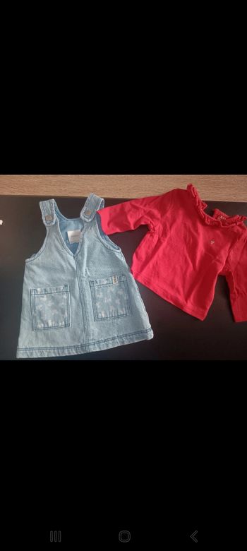 Ensemble robe en jeans