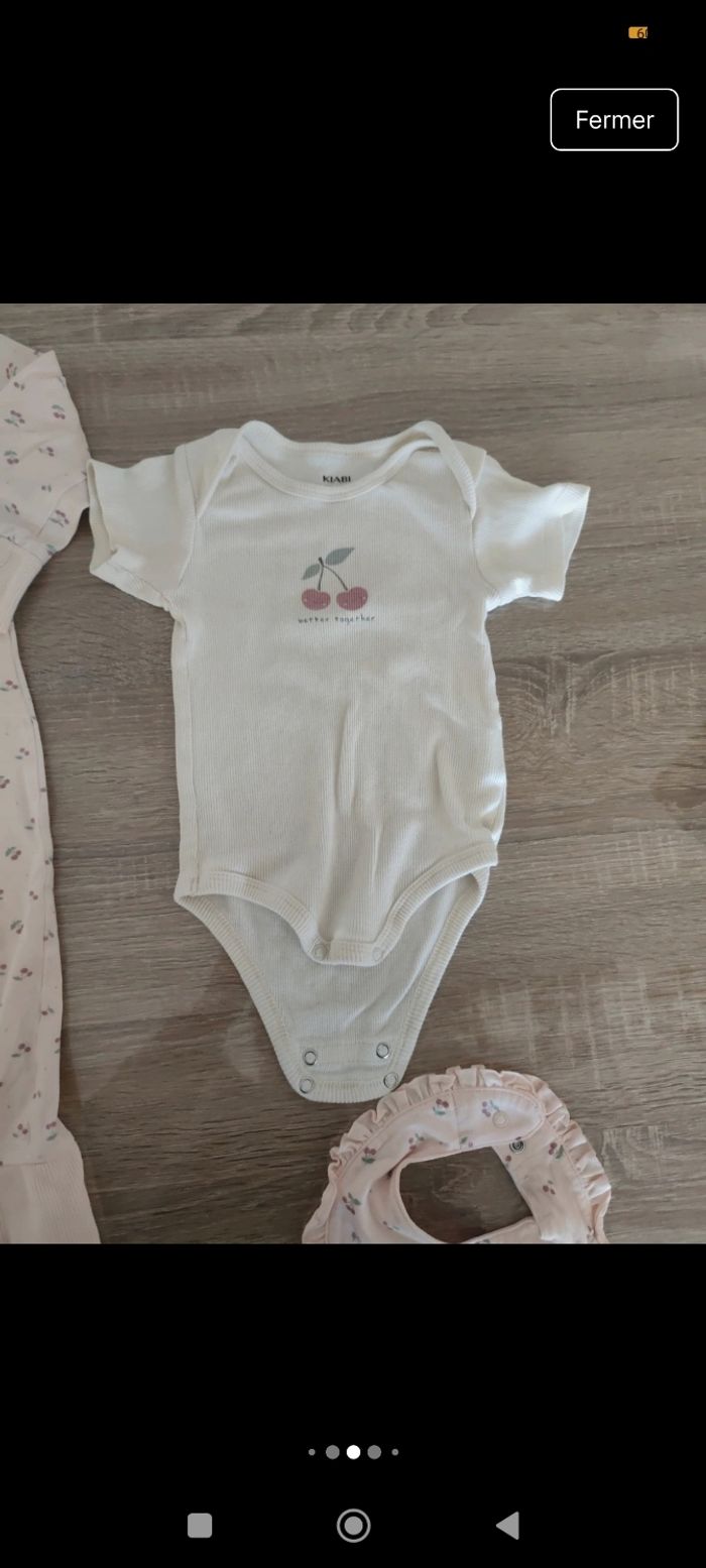 Ensemble pyjama 3 pièces fille - photo numéro 4