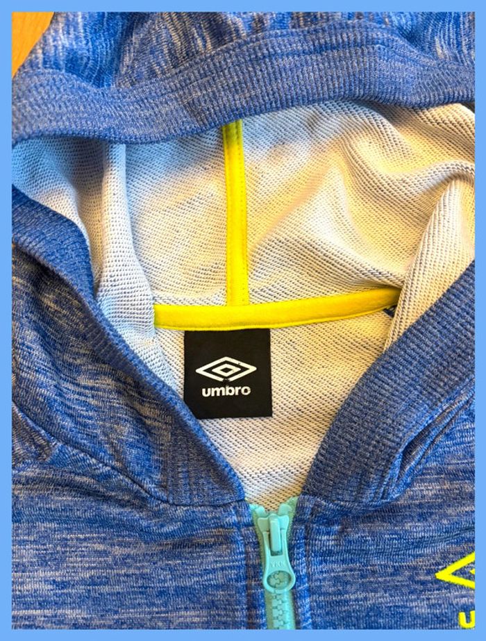 Veste de sport Umbro vintage avec logo brodé Taille S - photo numéro 4