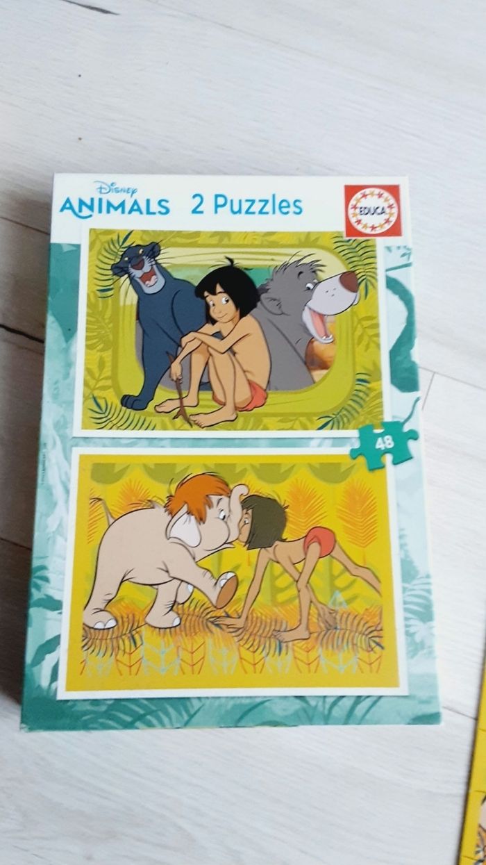 Puzzle Educa Disney animals 2 puzzles de 48 pièces Le livre de la jungle - photo numéro 5