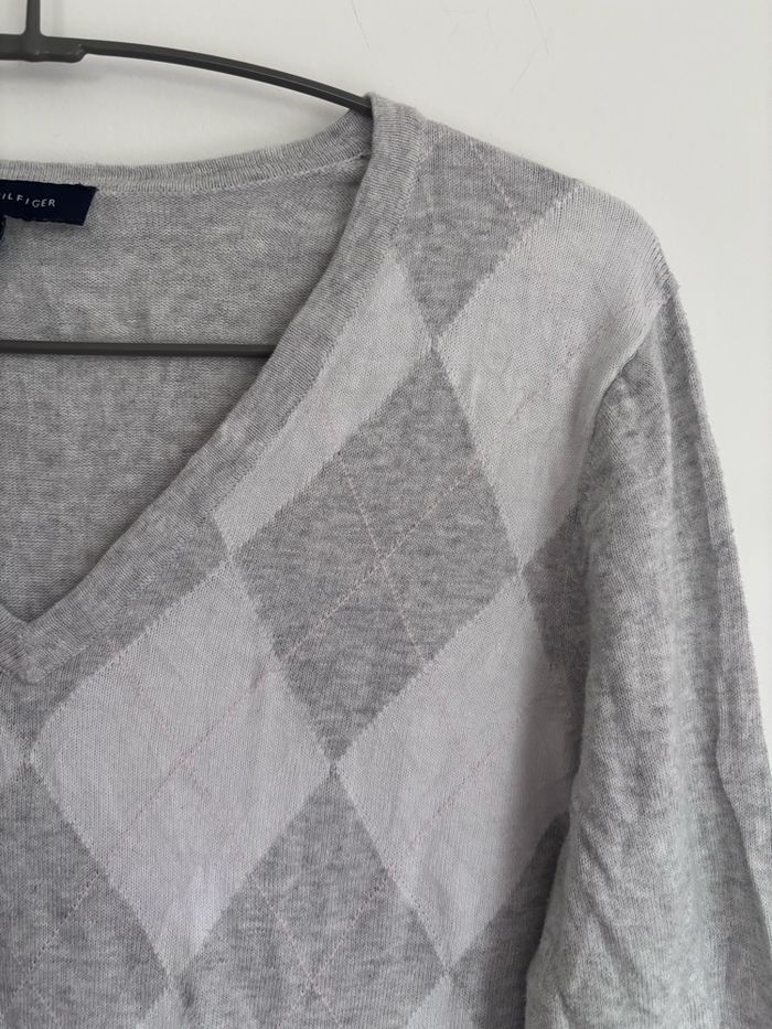 🩶 Pull Tommy Hilfiger Taille M - 100% coton - photo numéro 2