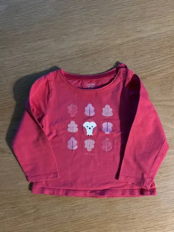 T-shirt manche longue 18 mois