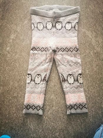 Leggings chauds bébé fille 12/18 mois