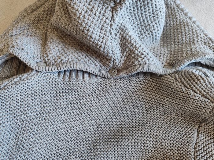 Gilet veste manteau polaire molletonné et bonnet - photo numéro 5