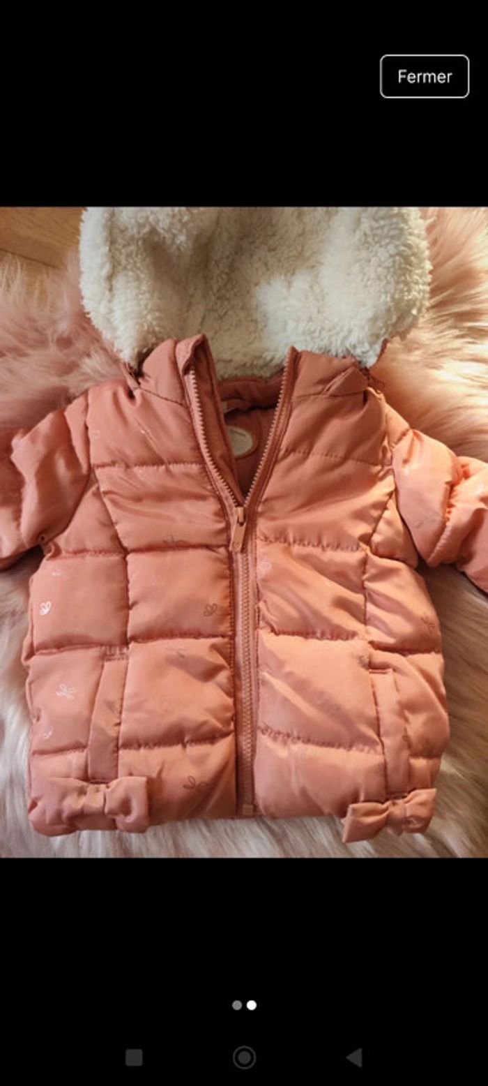 Doudoune bébé fille 3 mois - photo numéro 2