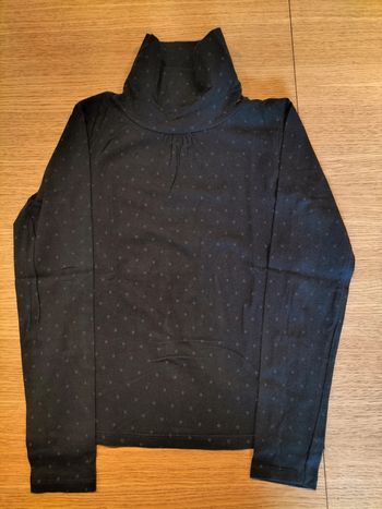 Tee-shirt noir étoiles - NKY - 10 ans