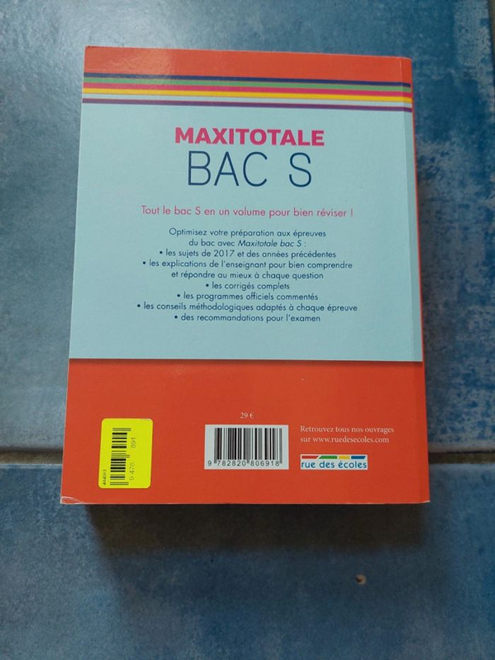 Bac annales de bac maths physique svt philo histoire géographie anglais - photo numéro 2