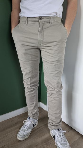 Pantalon chino beige/camel