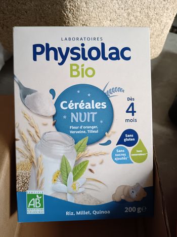 Céréales nuit physiolac