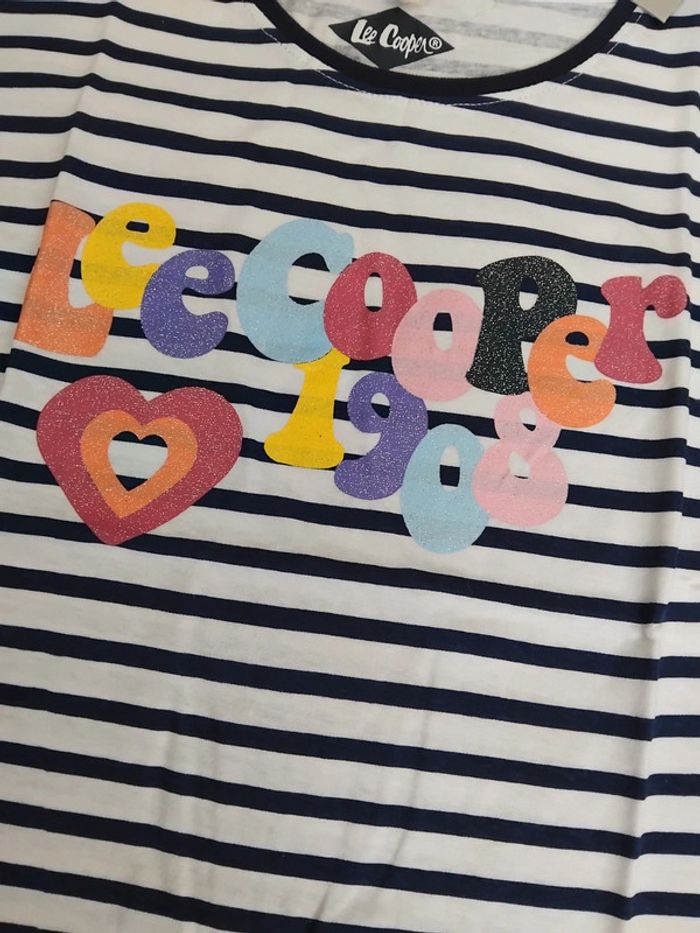 Tee-shirt Lee Cooper fille, 12 ans - photo numéro 2