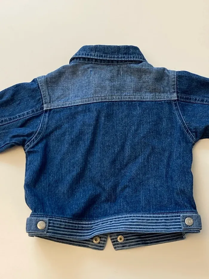 Super mignonne veste en jean 6-12 mois - photo numéro 4
