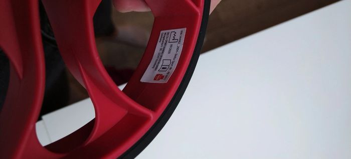 Roue pour entraînement abdos rouge/noir Lidl - photo numéro 3