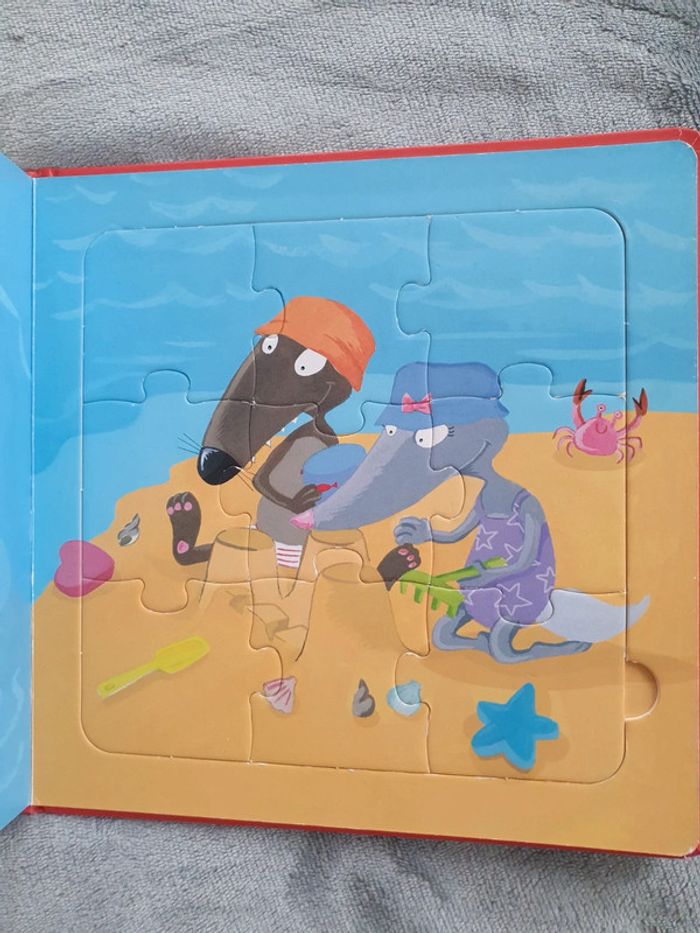 Livre puzzle ptit loup - photo numéro 7