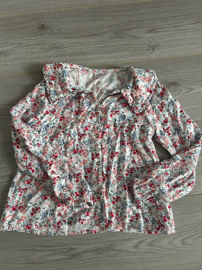 Chemise fleurie 8 ans