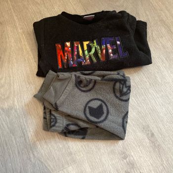 Pyjama Marvel et lion