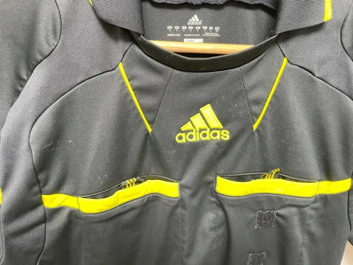 Referee Jersey Adidas / Sponsor La Poste 2009 Mens Size S - photo numéro 11