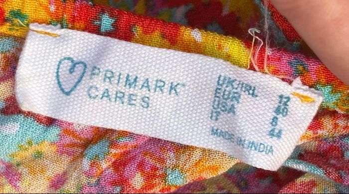 Robe courte colorée fleurie T40 • Primark - photo numéro 7