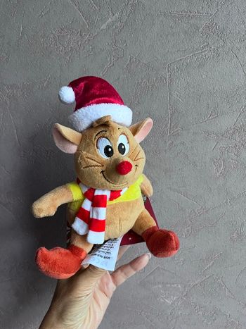 Peluche épaule / shoulder Gus de Cendrillon neuve