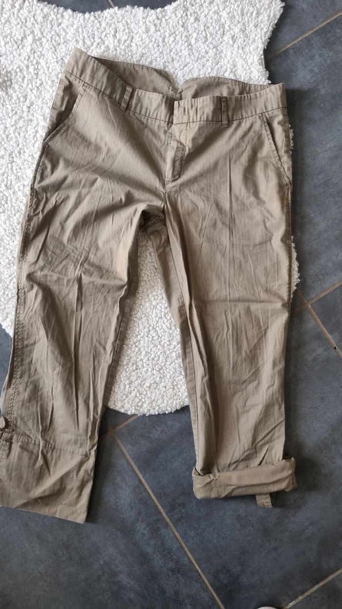 Pantalon ikks 44 XXL femme réglable longueur et arrière elasthanne