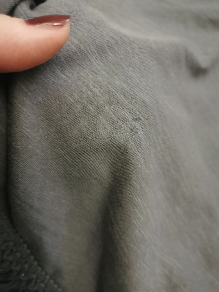 Poncho gris avec franges TAO pour 4 ans - photo numéro 5