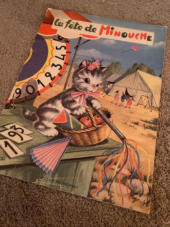 Livre - Le fête de minouche