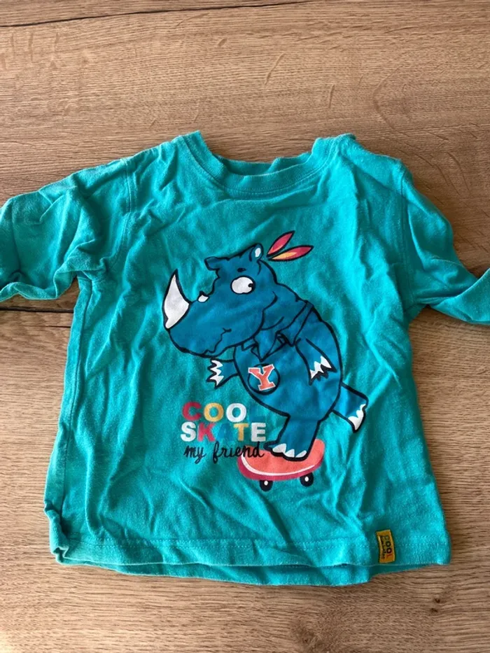 T-shirt manches longues - 12 mois