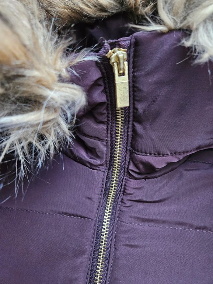H&M doudoune prune taille 34 - photo numéro 4