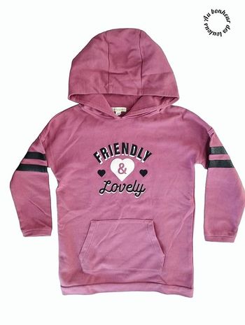 7 ans sweat à capuche Vertbaudet