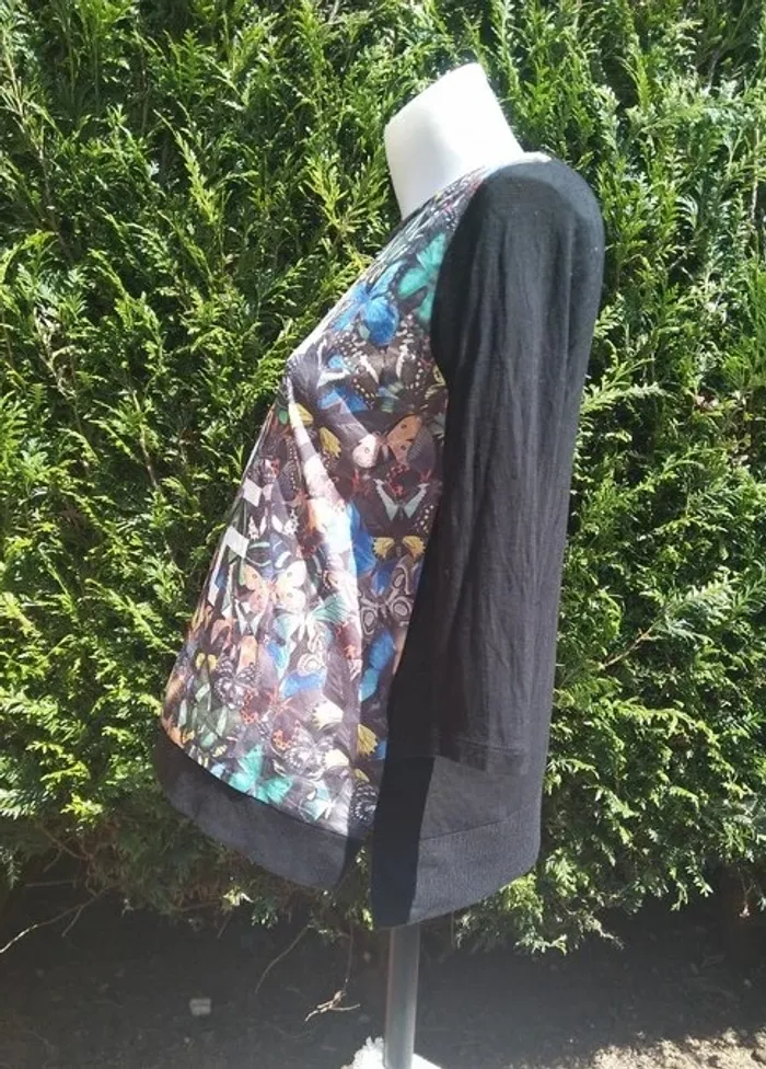 tunique devant fluide taille L YFJ Reserved viscose et polyester - photo numéro 3