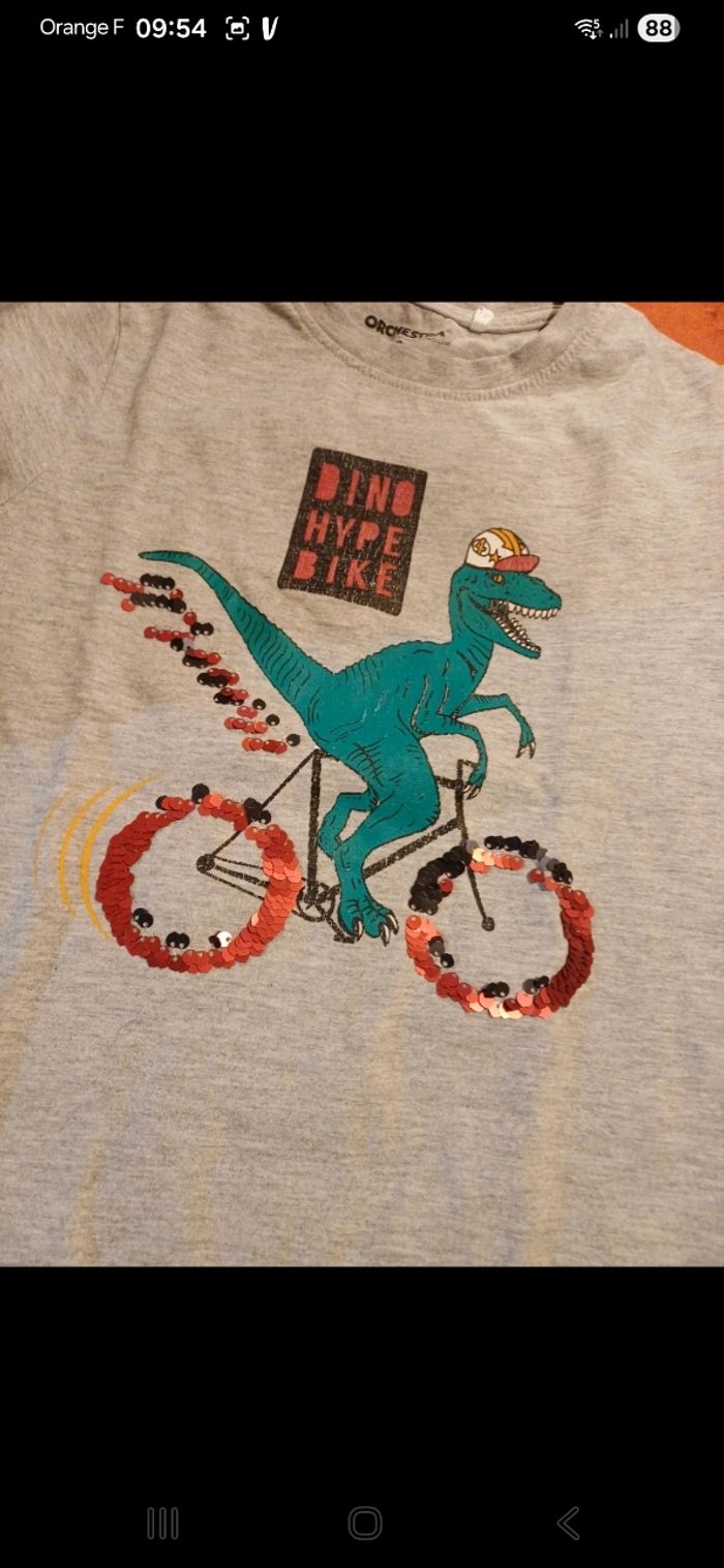 T.shirt garçon taille 6 ans - photo numéro 2