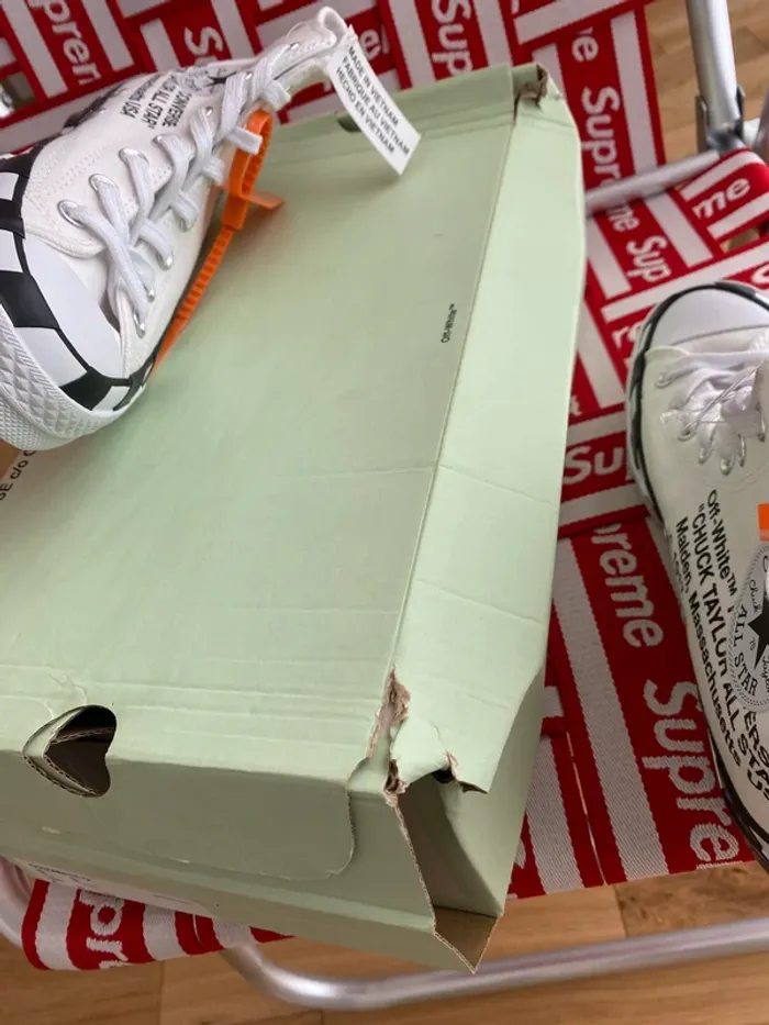 AConverse Chuck Taylor all star off 70 white - photo numéro 13