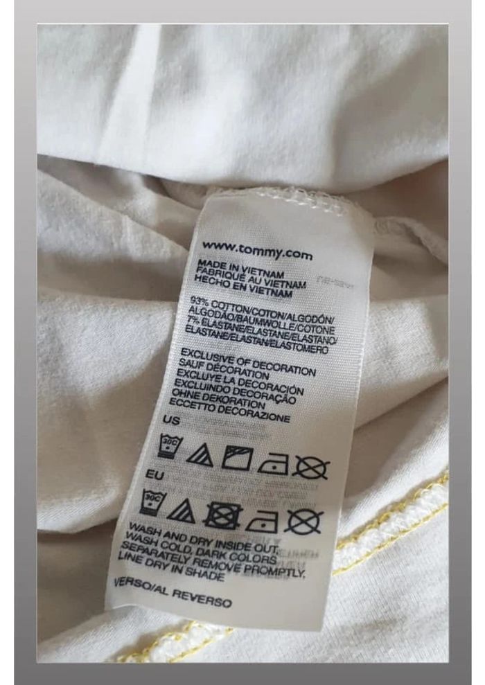 Polo femme Tommy Hilfiger M blanc/rose - photo numéro 6