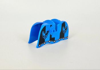 Lego Accessoires Animaux Castle : Barde / Cuirasse bleue pour chevaux - NEUF